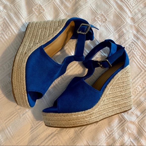 royal blue espadrilles